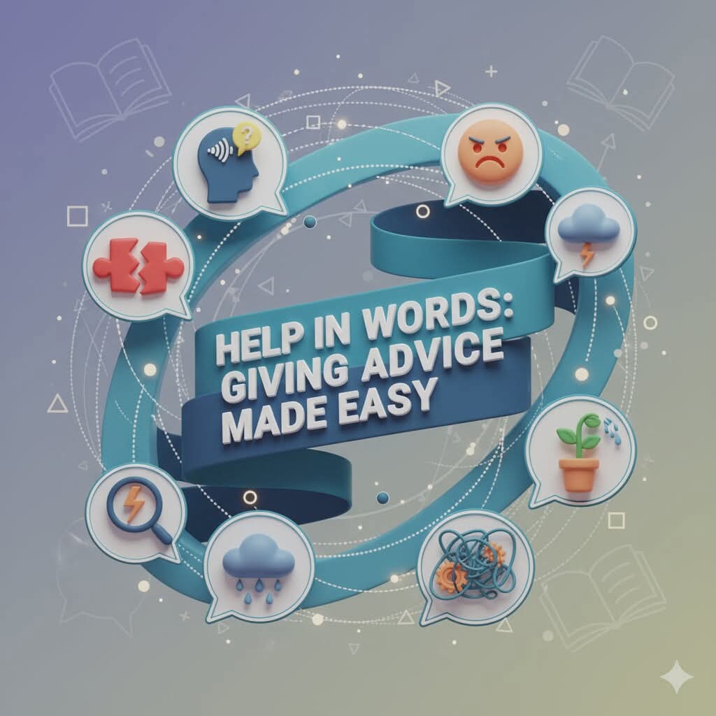 Using Words To Help HELP IN WORDS: GIVING ADVICE MADE EASY | OER Commons