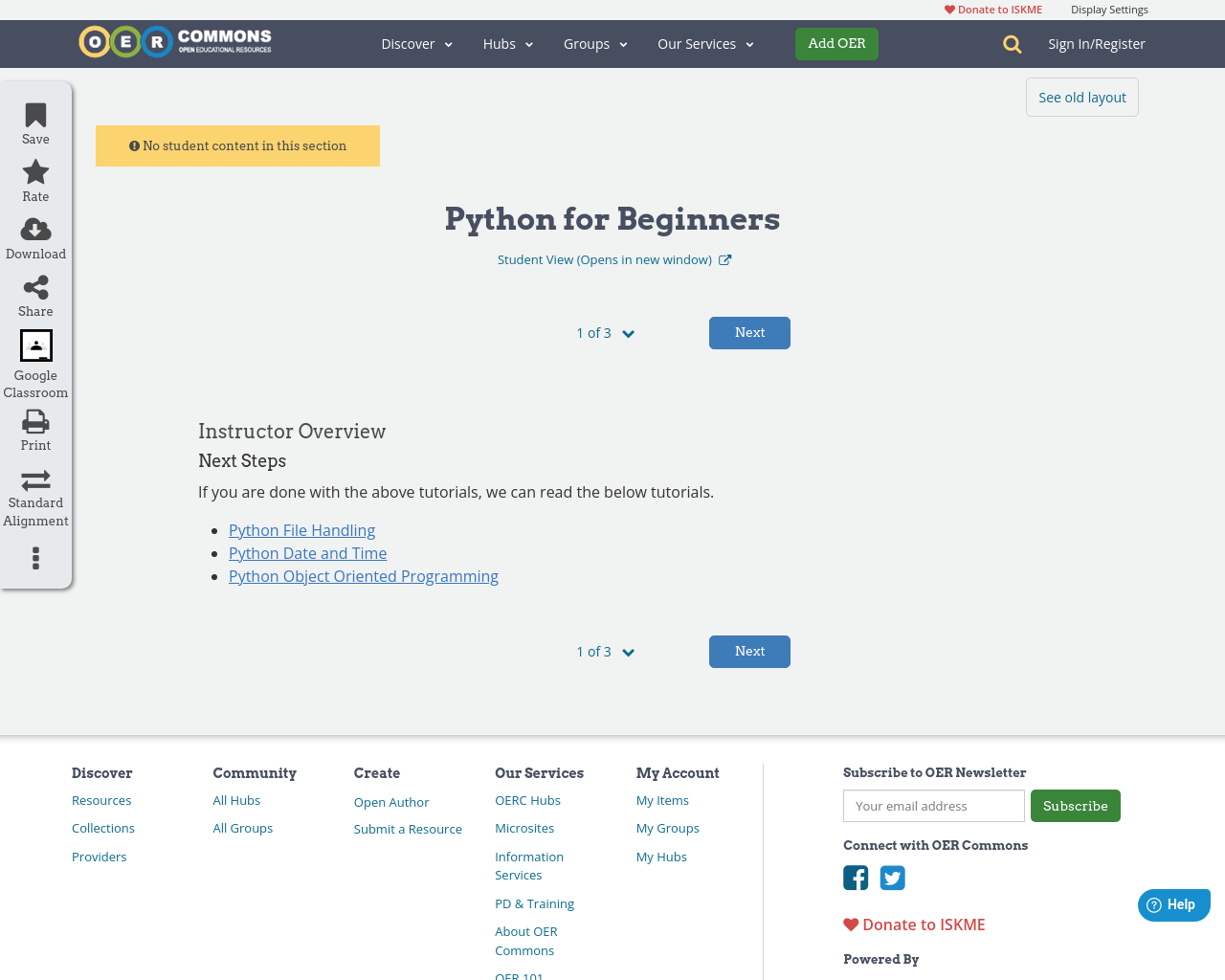 Python for Beginners | OER Commons
