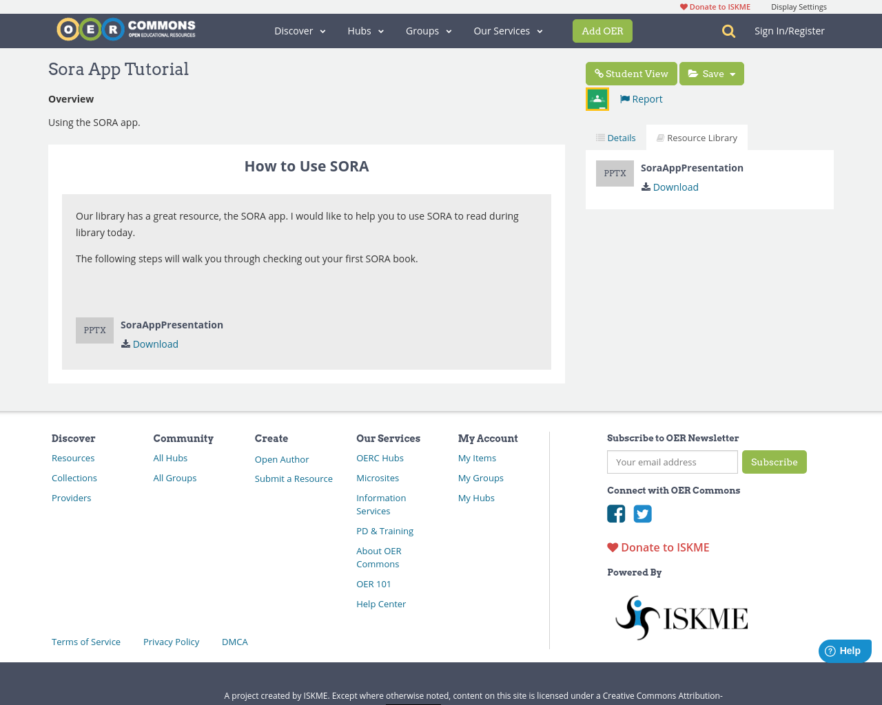 Sora App Tutorial | OER Commons