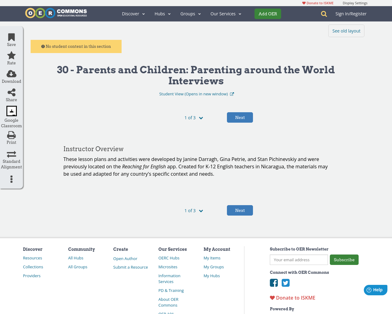 30 - Parents and Children: Parenting around the World Interviews | OER ...