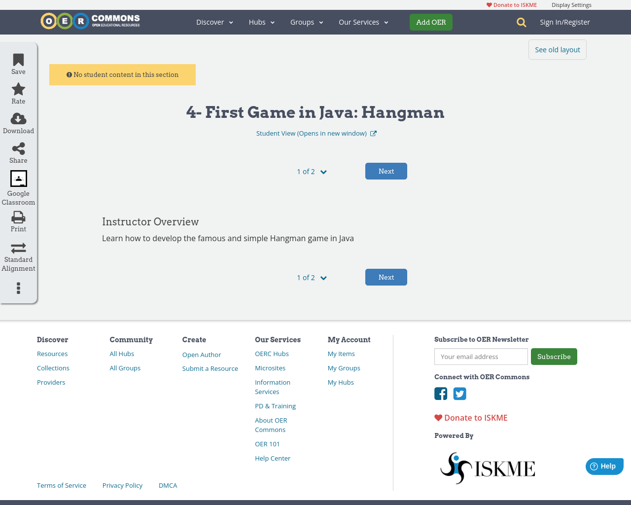 4- First Game in Java: Hangman | OER Commons