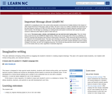 Imaginative Writing Imaginative Writing