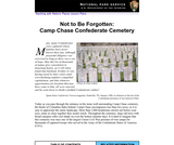 Not to Be Forgotten: Camp Chase Confederate Cemetery Not to Be Forgotten: Camp Chase Confederate Cemetery