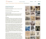 Chinese Exclusion Act Chinese Exclusion Act