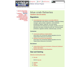 Blue Crab Fisheries