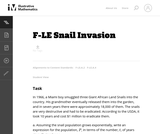 Snail Invasion
