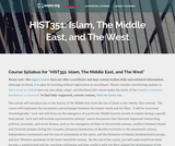 Islam, The Middle East, and The West Islam, The Middle East, and The West