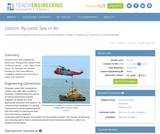 By Land, Sea or Air By Land, Sea or Air