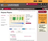 Polymer Physics, Spring 2007 Polymer Physics, Spring 2007