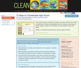 12 Steps to a Sustainable High School 12 Steps to a Sustainable High School