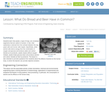 What Do Bread and Beer Have in Common?