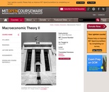 Macroeconomic Theory II, Spring 2007 Macroeconomic Theory II, Spring 2007