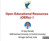 OER-I: Concept of OER OER-I: Concept of OER