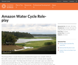 Amazon Water Cycle Roleplay Amazon Water Cycle Roleplay