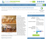 Selectively Permeable Membranes Selectively Permeable Membranes