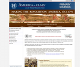 Making the Revolution, America 1763-1791: Primary Sources