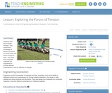 Exploring The Forces of Tension Exploring The Forces of Tension