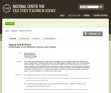 Agony and Ecstasy: A Case Study on Cell Membrane Structure and Function