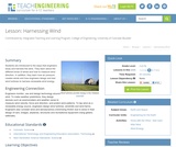 Harnessing Wind Harnessing Wind