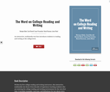 The Word on College Reading and Writing The Word on College Reading and Writing