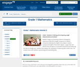 Grade 1 Module 3: Ordering and Comparing Length Measurements as Numbers Grade 1 Module 3: Ordering and Comparing Length Measurements as Numbers