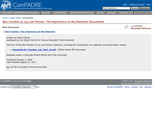 Ben Franklin as my Lab Partner: The Importance of the Dielectric