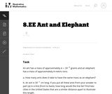 Ant and Elephant Ant and Elephant