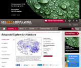 Advanced System Architecture, Spring 2006 Advanced System Architecture, Spring 2006