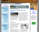 1a. Diversity of Native American Groups 1a. Diversity of Native American Groups