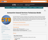 Automotive General Services Technician Model