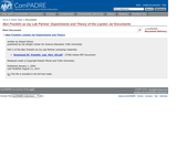 Ben Franklin as my Lab Partner: Experiments and Theory of the Leyden Jar