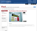 Case Studies in Terrorism Response