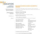 Building Evidence Based Arguments - Grade 8: E pluribus Unum Building Evidence Based Arguments - Grade 8: E pluribus Unum