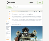 Moriussaq: A Case Study in Hearing Loss Moriussaq: A Case Study in Hearing Loss