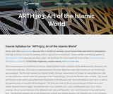 Art of the Islamic World Art of the Islamic World