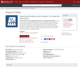 Teaching Students with Autism