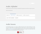 Arabic Alphabet Lessons Arabic Alphabet Lessons
