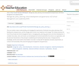 ACE School Management and Leadership: Manage law, policy, planning, school development and governance (PDF)