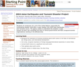 2004 Asian Earthquake and Tsunami Disaster Project 2004 Asian Earthquake and Tsunami Disaster Project
