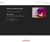 Chemistry 109 Fall 2021