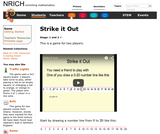Strike it Out
