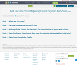 Got Lactose? Investigating How Enzymes Function