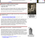 Benjamin Franklin and Electrostatics