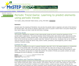 Periodic Trend Game: Learning to Predict Elements Using Periodic Trends