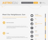 Meet Our Neighbour: Sun Meet Our Neighbour: Sun