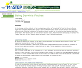 Being Darwin's Finches