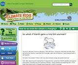 Climate Kids: How Do We Know the Climate Is Changing? Climate Kids: How Do We Know the Climate Is Changing?