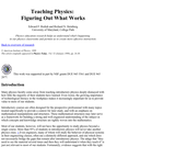 Teaching Physics: Figuring Out What Works