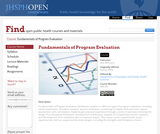 Fundamentals of Program Evaluation