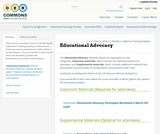 Educational Advocacy
